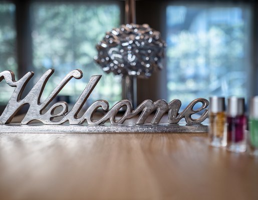 Welcome Schild