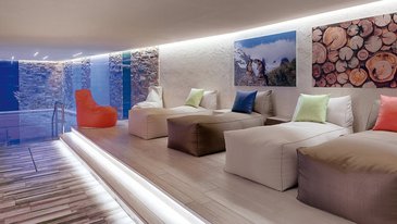 Chill Out Lounge in der Familien Wasserwelt