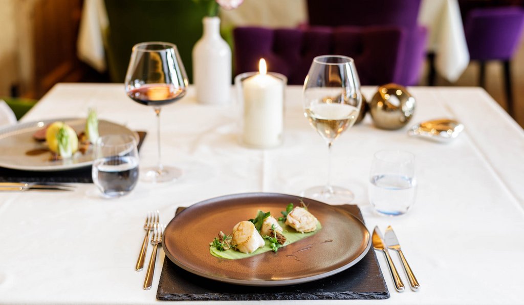 Gedeckter Tisch im Restaurant